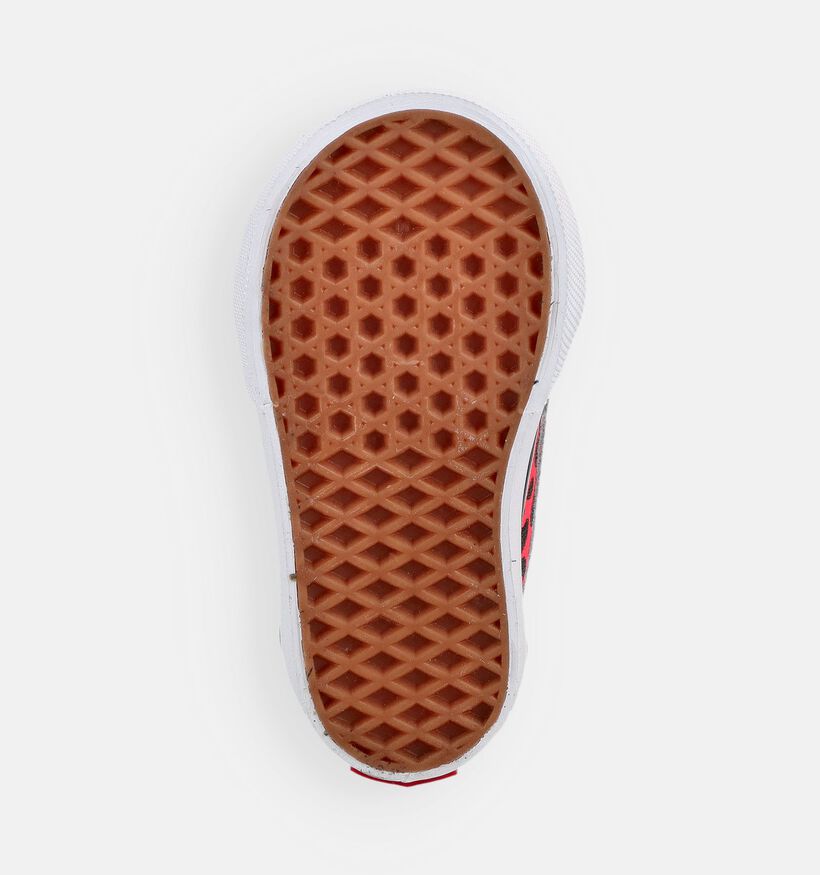 Vans Old Skool Zwarte/Roze Sneakers Leopard voor meisjes (369002)