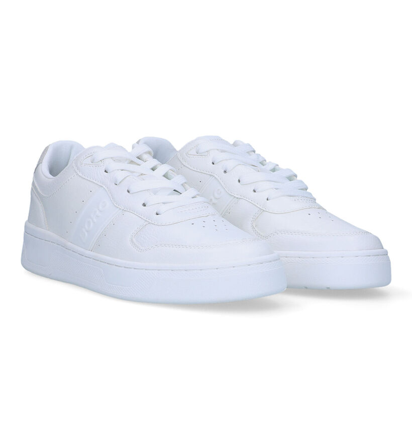 Björn Borg Chaussures à lacets en Blanc pour hommes (320059) - pour semelles orthopédiques