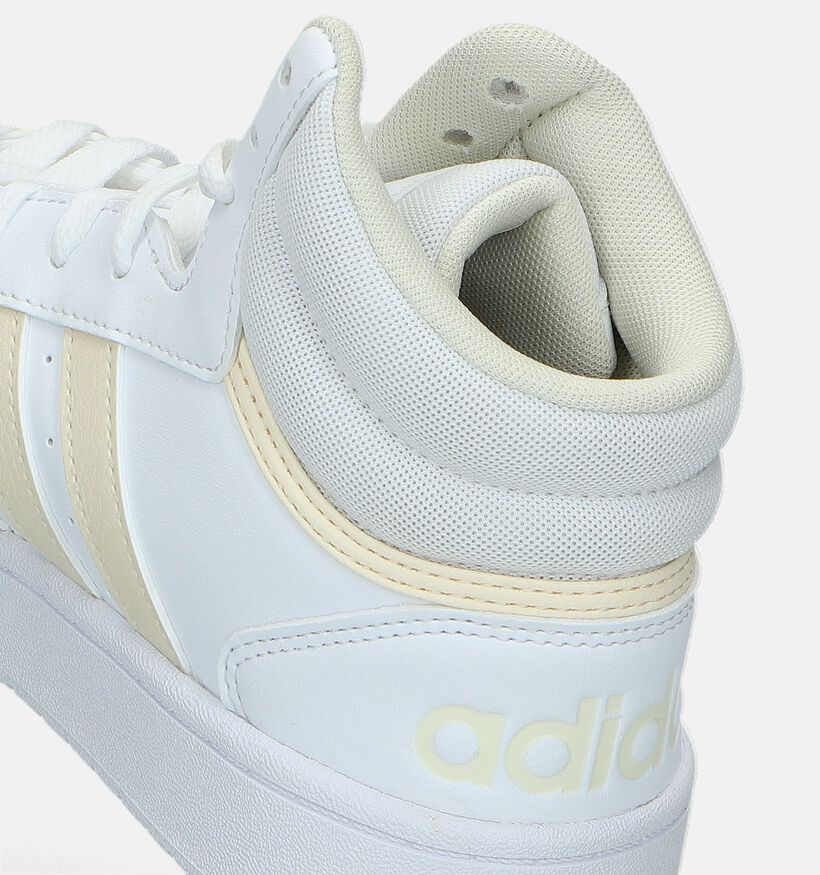adidas Hoops 3.0 Mid Witte Sneakers voor dames (334674) - geschikt voor steunzolen