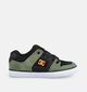 DC Shoes Pure Dark Olive Low Baskets en Vert kaki/Noir pour gar&ccedil;ons (376204)