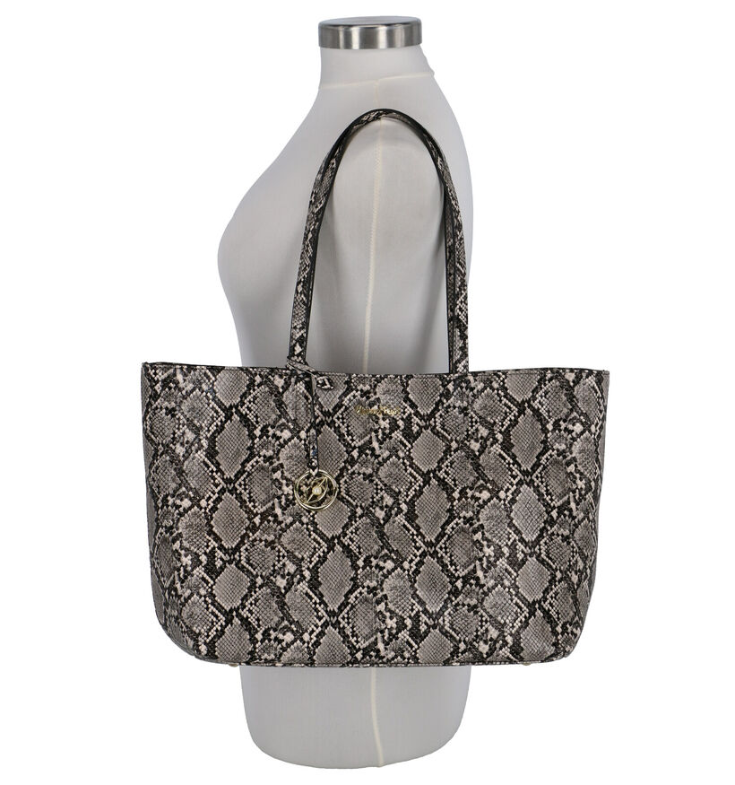 Kisses of Pearl Beige Shopper in kunstleer (261972)