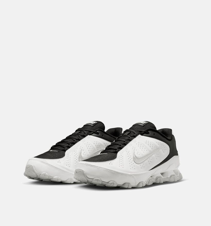 Nike Reax TR Baskets en Blanc/Noir pour hommes (373044) - pour semelles orthop&eacute;diques