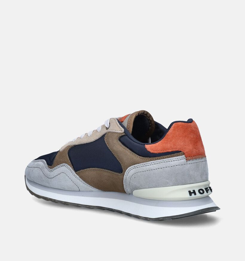 HOFF City Biarritz Blauwe Veterschoenen voor heren (355991) - geschikt voor steunzolen