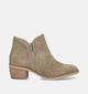 Signatur Bottines à talons en Taupe pour femmes (340790)