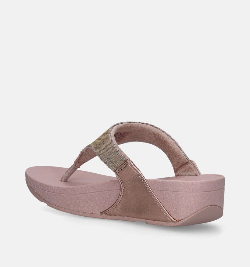 FitFlop Lulu Shimmerlux Roze Teenslippers voor dames (336963)