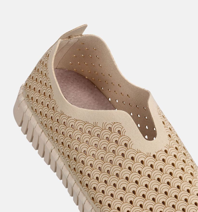 Ilse Jacobsen Tulip Beige Instappers voor dames (372252) - geschikt voor steunzolen