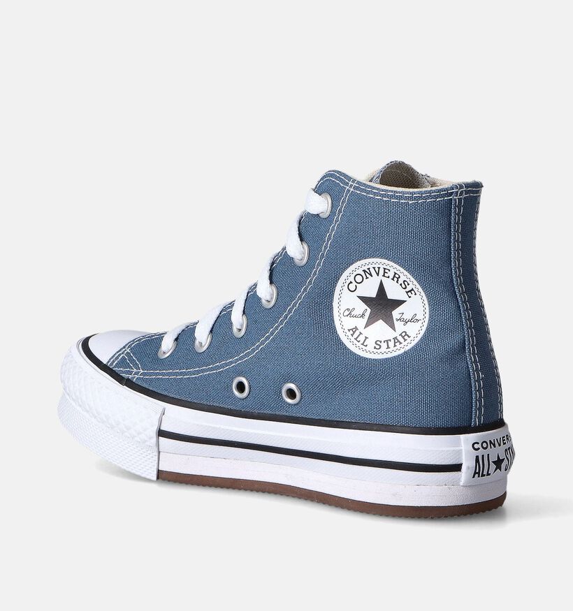 Converse CT All Star Eva Lift Baskets en Bleu pour filles (351196)