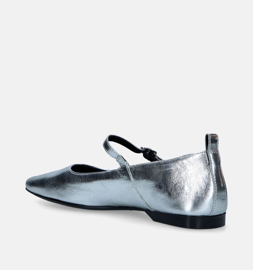 Vagabond Shoemakers Delia Zilveren Ballerina's voor dames (347483)