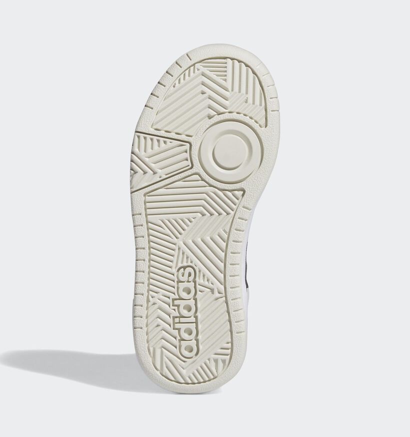 adidas Hoops 3.0 MID Zwarte Sneakers voor jongens, meisjes (348985)