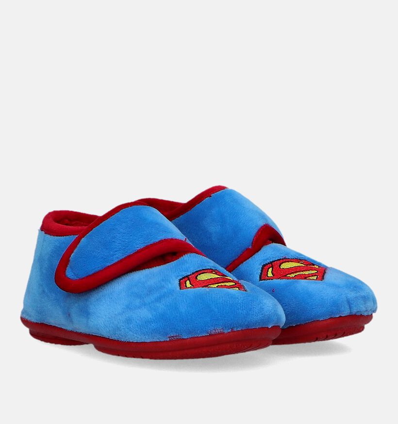 Ani Superman Pantoufles en Bleu pour garçons (332285)