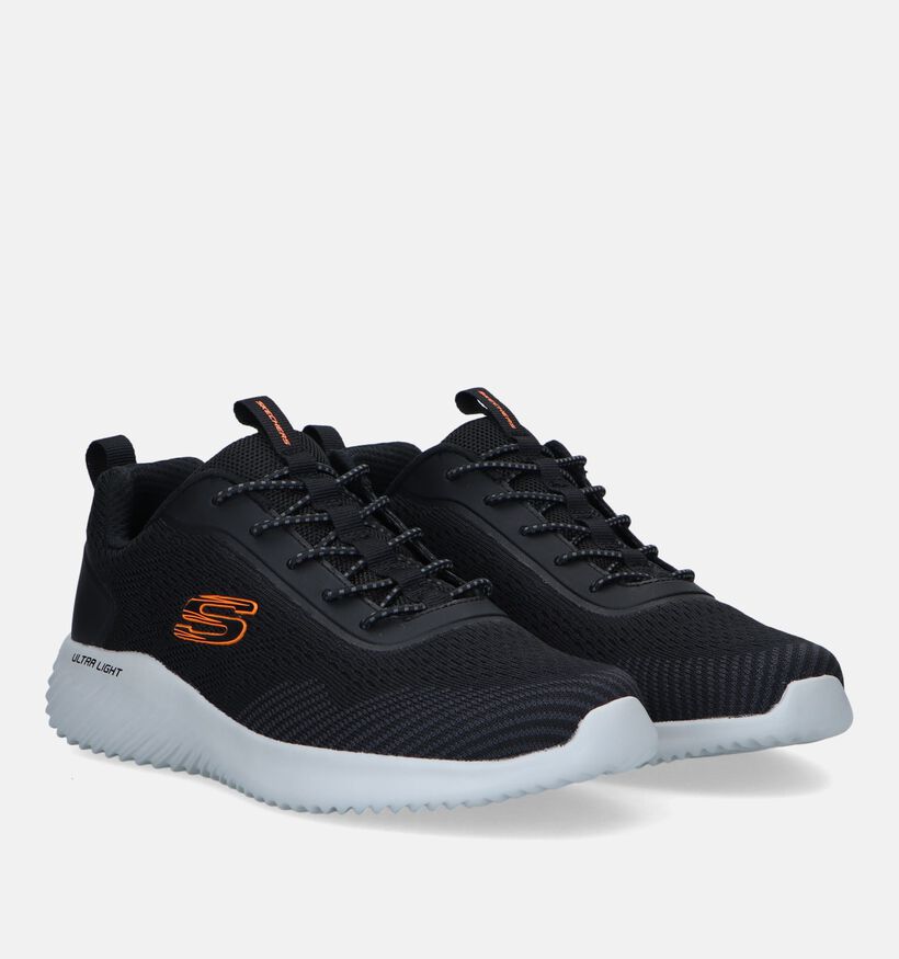 Skechers Bounder Intread Zwarte Sneakers voor heren (351863)