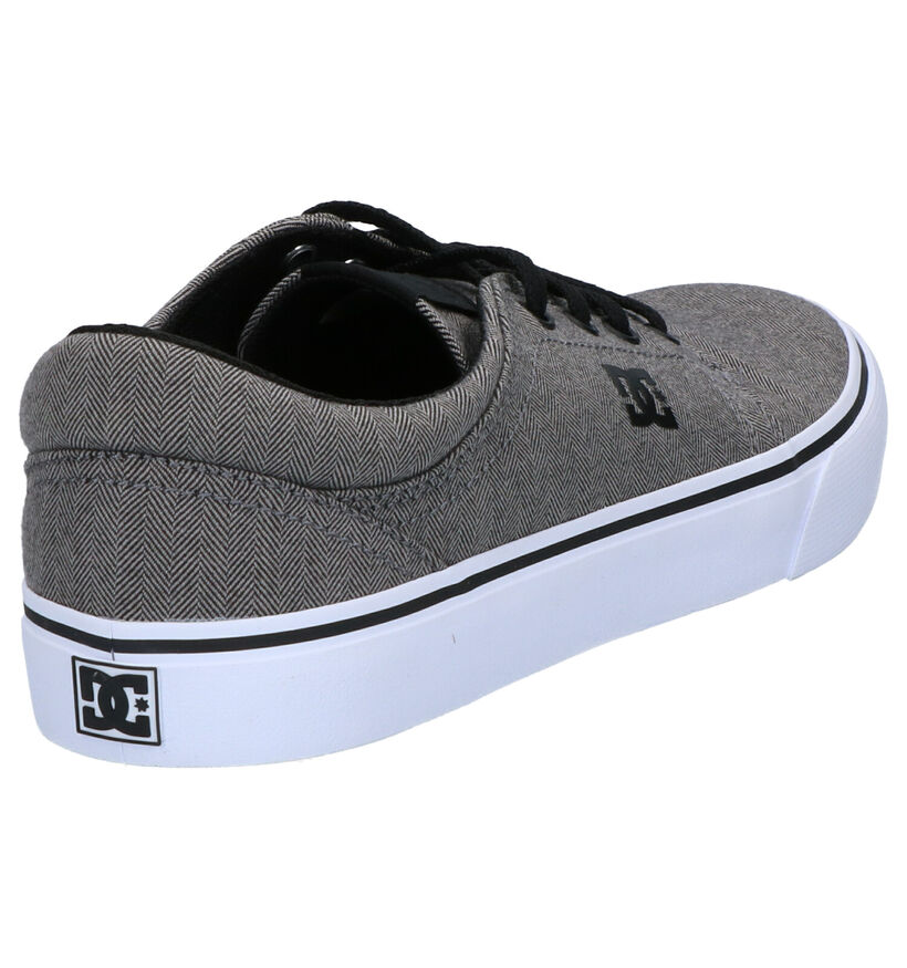 DC Shoes Trase TX Sneakers Skate en Gris en textile (267984)