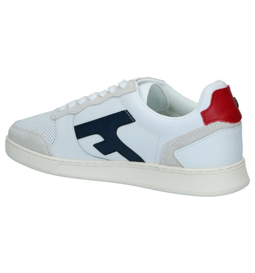 Faguo Hazel Witte Sneakers in leer (289024)