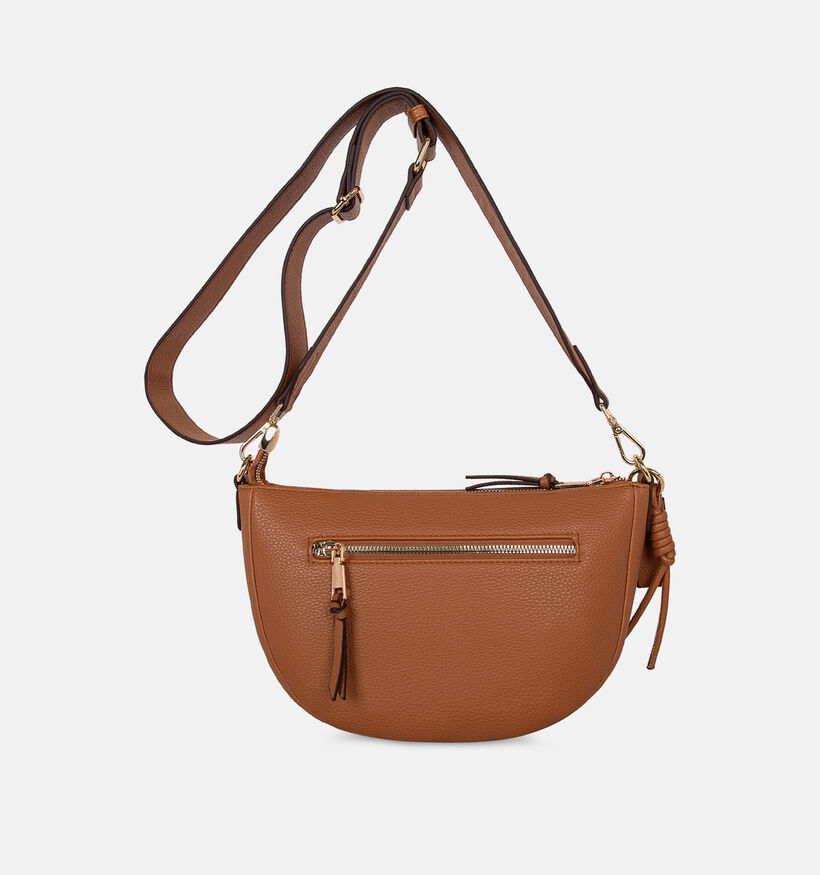 Laurent David Cognac Crossbodytas voor dames (381543)