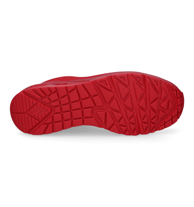 Skechers Uno Stand On Air Baskets en Rouge pour hommes (316442)