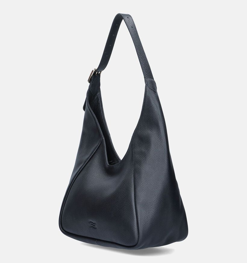 Crinkles Zwarte Schoudertas voor dames (349841)