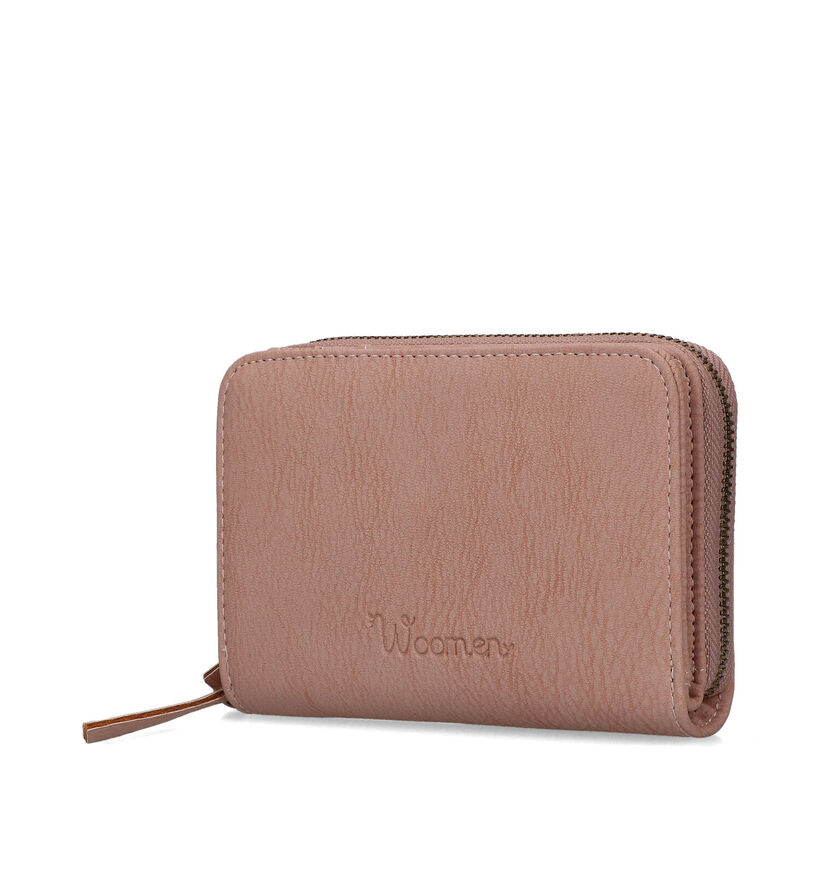 Woomen Acacia Zwarte Ritsportemonnee voor dames (330821)