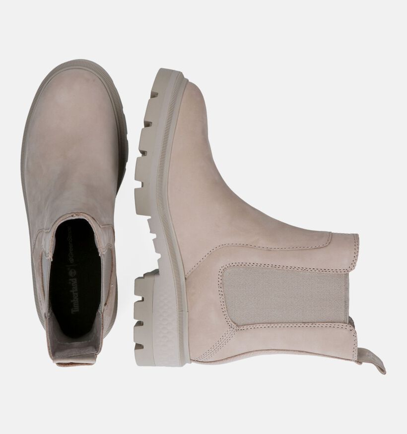 Timberland Cortina Valley Chelsea Beige Boots voor dames (313451) - geschikt voor steunzolen