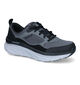Skechers D'Lux Walker Relaxed Fit Baskets en Gris en synthétique (319158)
