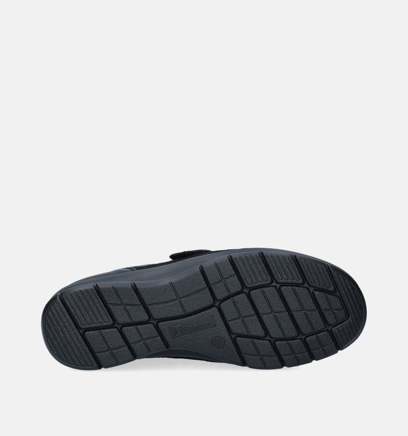 G-Comfort Zwarte Velcroschoenen voor dames (348556) - geschikt voor steunzolen