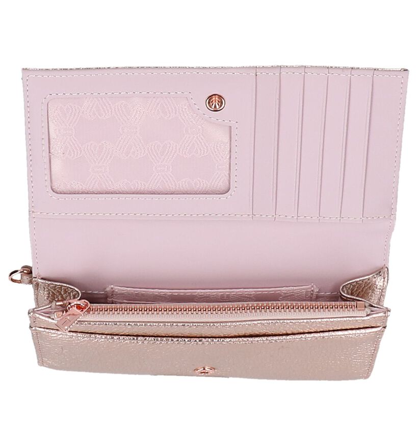 Ted Baker Porte-monnaies à rabat en Or rose en cuir (236370)