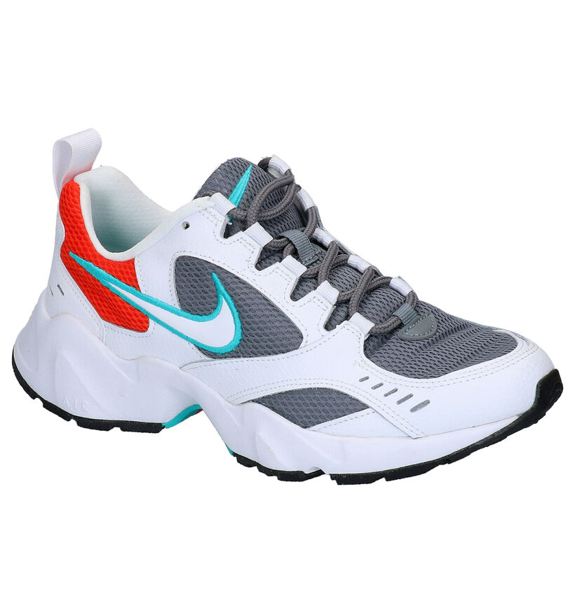 Nike Air Heights Baskets en Noir en cuir (265923)