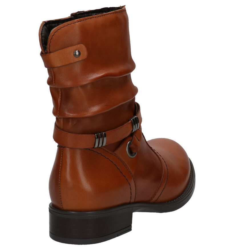 Loli Laly Bottes basses en Cognac en cuir (278478)