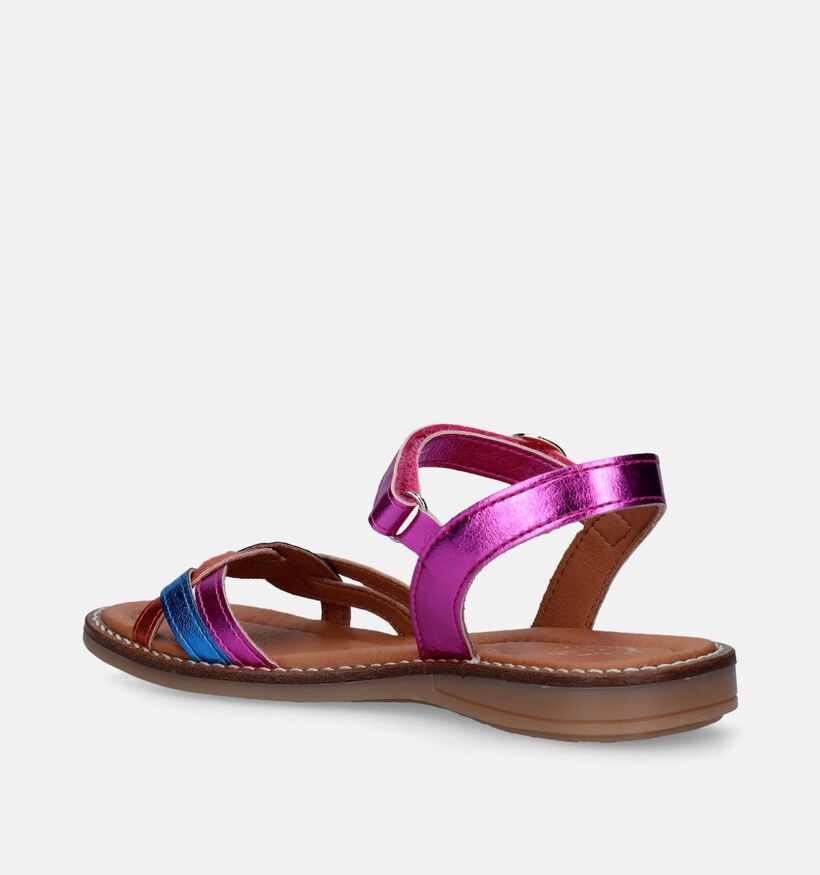 Little David Arianna B Sandales en Fuchsia pour filles (340799)