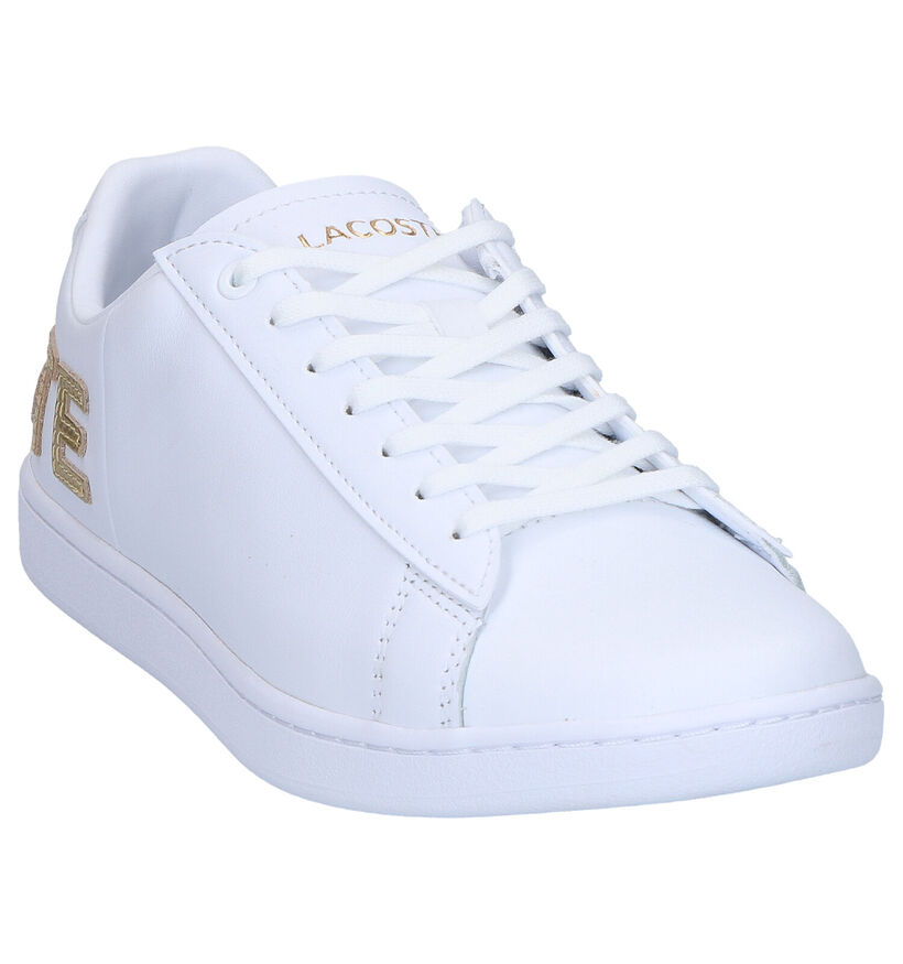 Lacoste Carnaby Evo Witte Sneakers in leer (267978)