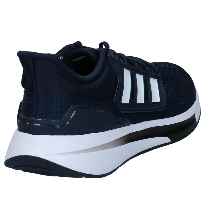 adidas EQ21 Run Baskets en Bleu en textile (293410)
