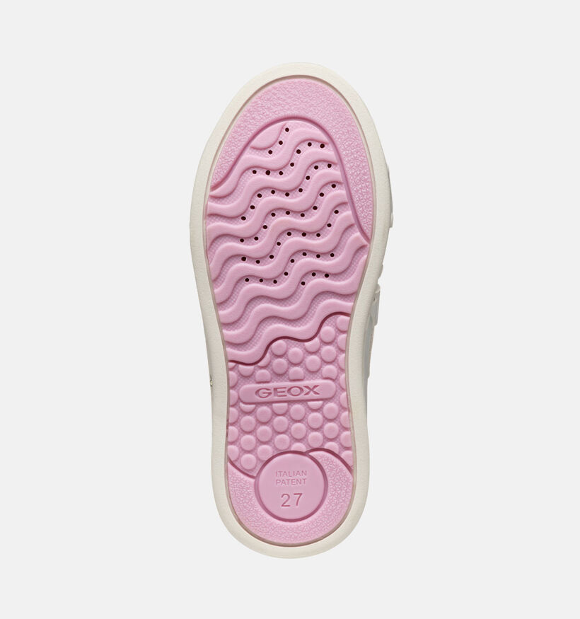 Geox Skylin Witte Sneakers met Sterren voor meisjes (351933) - geschikt voor steunzolen