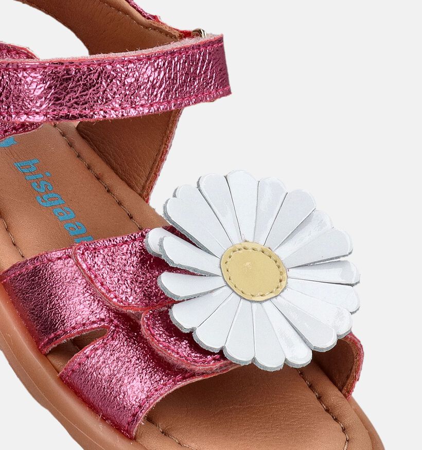Bisgaard Pink Metallic Roze Sandalen voor meisjes (370781)