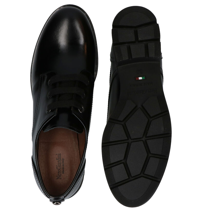 NeroGiardini Chaussures à lacets en Noir en cuir (283226)