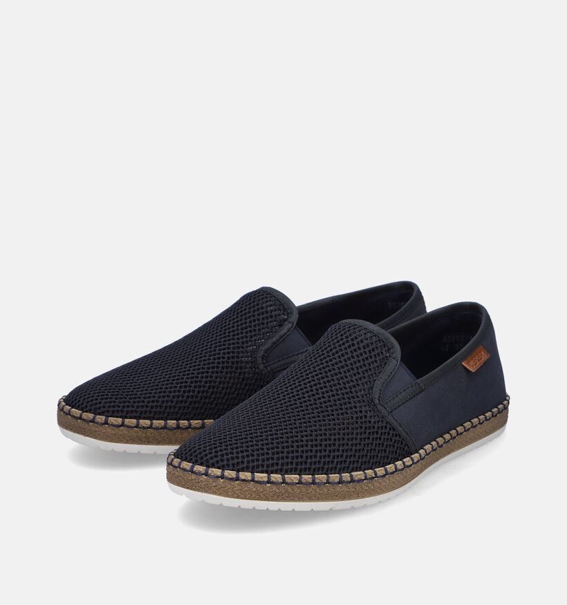 Rieker Chaussures à enfiler en Bleu pour hommes (354798)