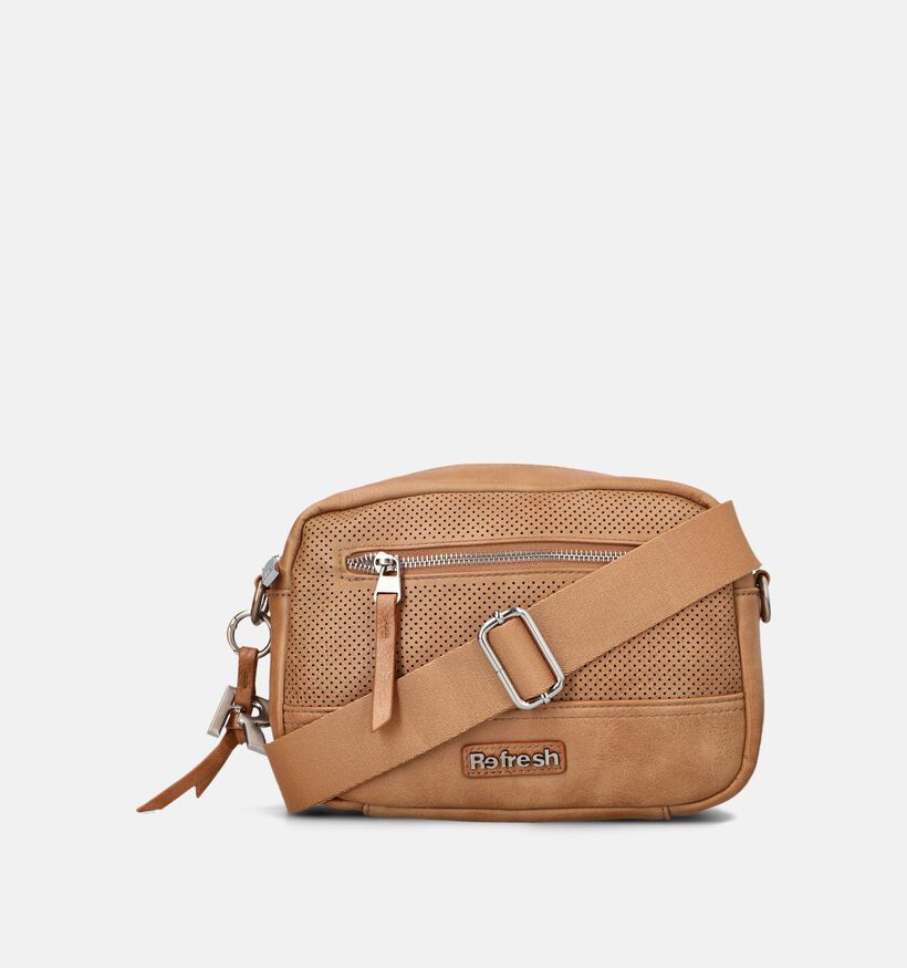 Refresh Lichtbruine Crossbodytas voor dames (373566)
