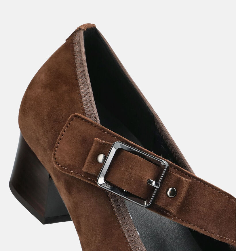Gabor Chaussures plates en Marron pour femmes (378259)
