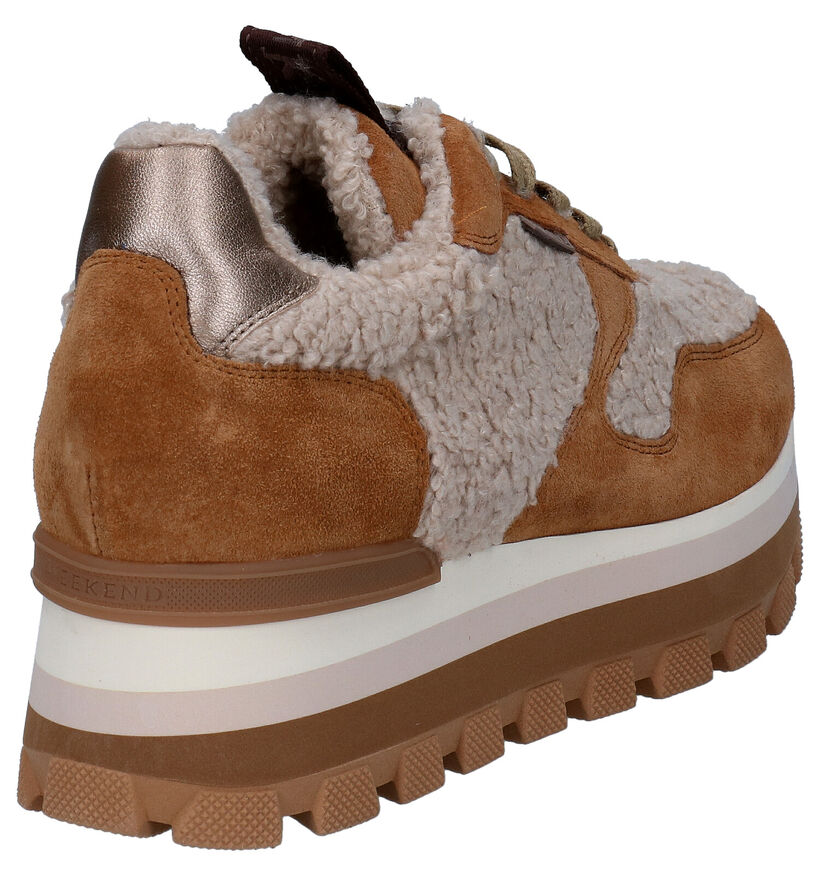 Weekend Chaussures plates en Taupe pour femmes (298725) - pour semelles orthopédiques