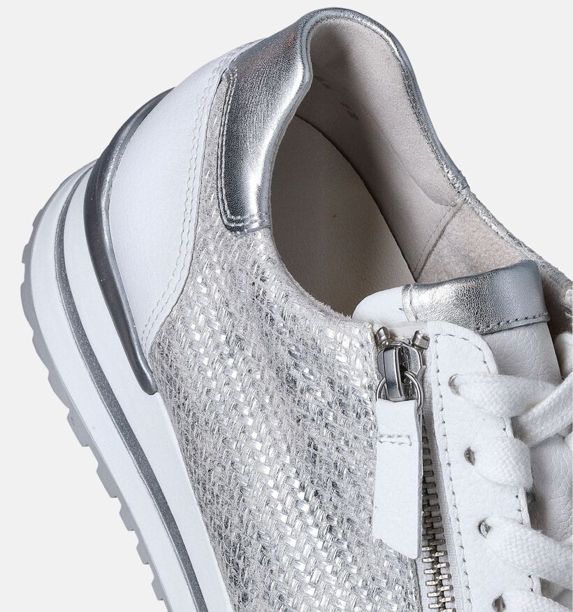 Gabor OptiFit Witte Sneakers voor dames (352051) - geschikt voor steunzolen