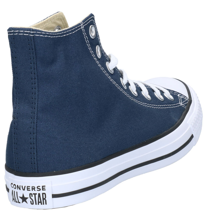 Converse Chuck Taylor All Star Hi Baskets en Noir pour femmes, hommes (361446)