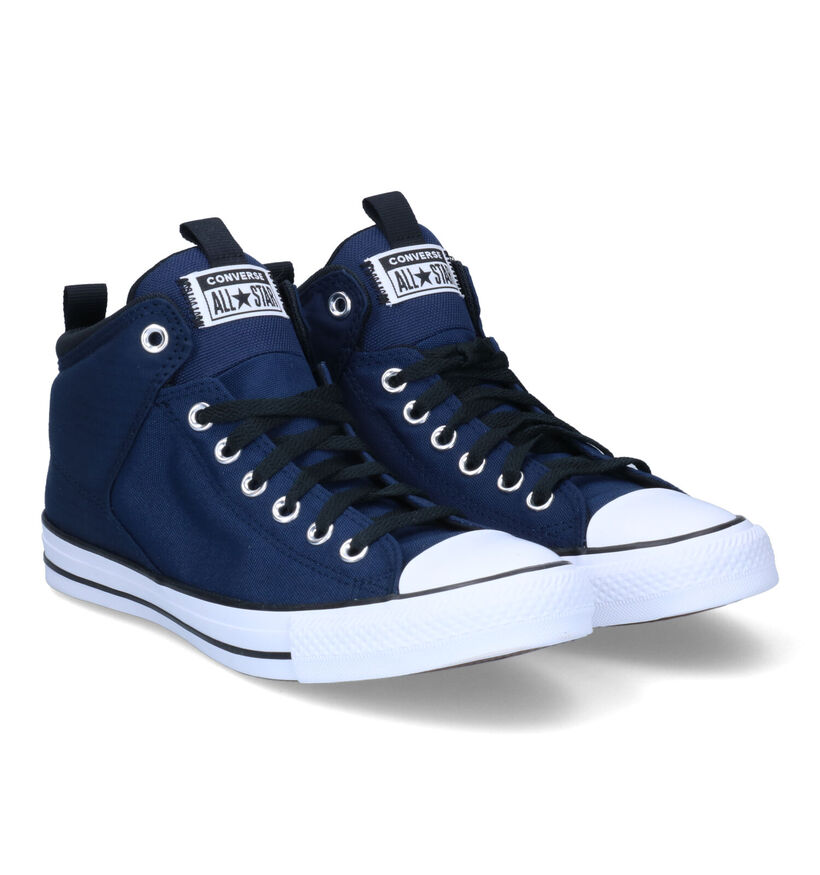 Converse CT All Star High Street Baskets en Bleu pour hommes (302846)