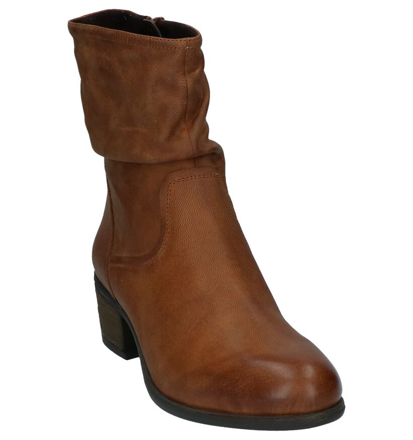 SPM Bottes basses en Cognac en cuir (226829)