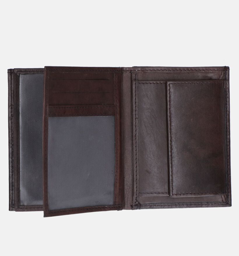 Euro-Leather Bruine Portefeuille voor heren (343479)