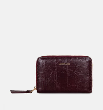 Laurent David Portemonnees Cognac/Bruin/Bordeaux