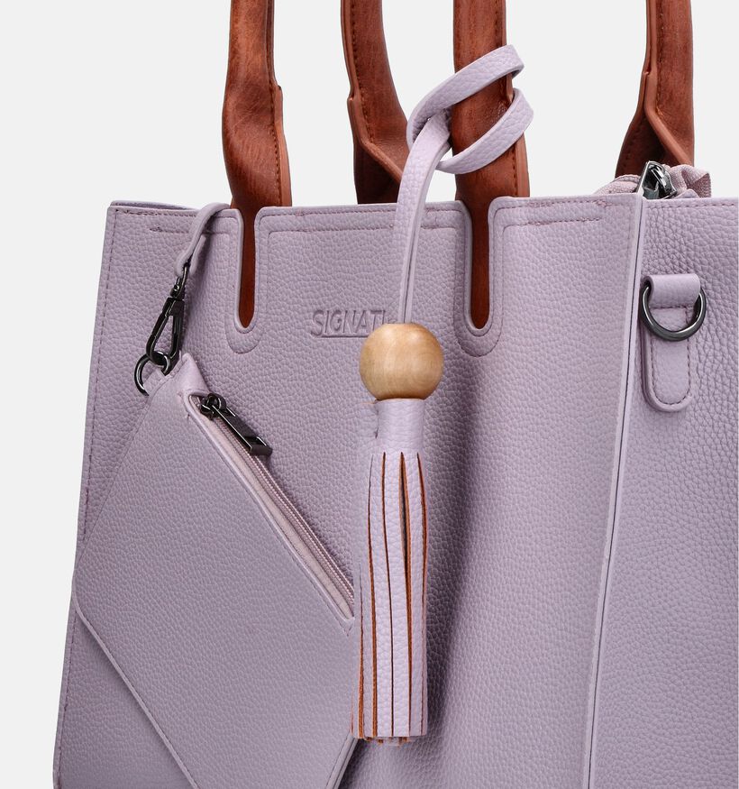 Signatur Sac à Main en Lila pour femmes (359020)