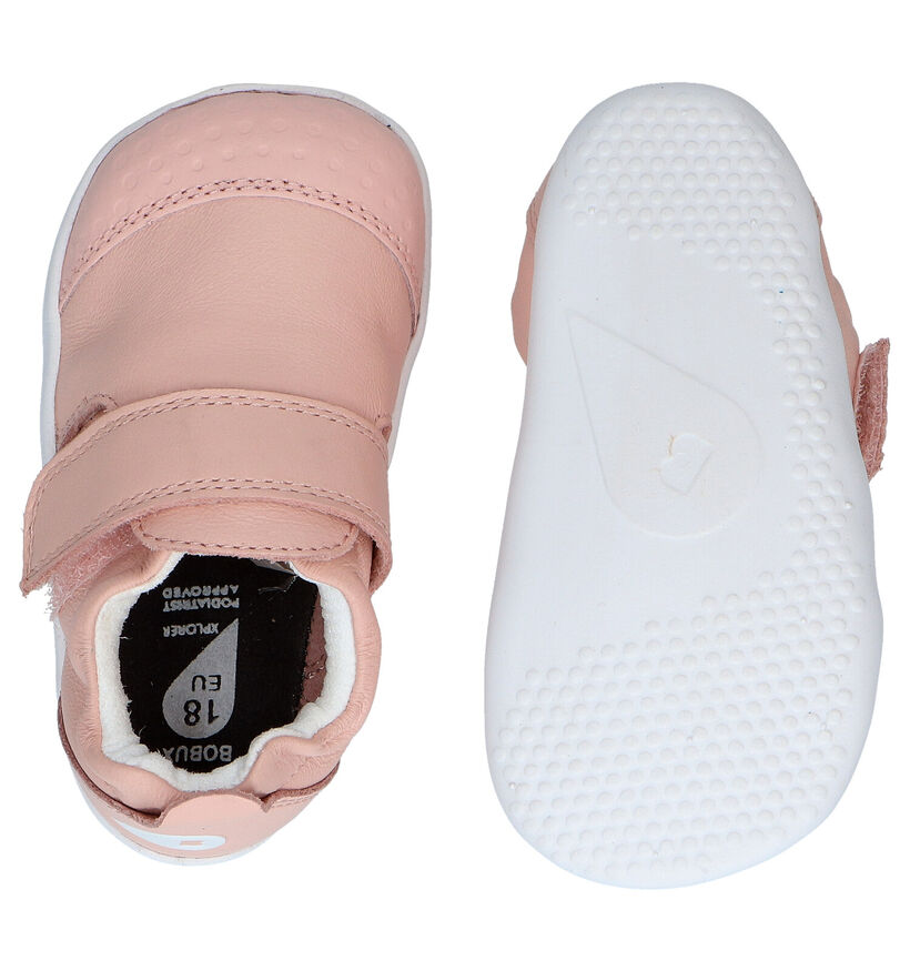 Bobux Go Explorer Chaussons pour bébé en Rose en cuir (280202)