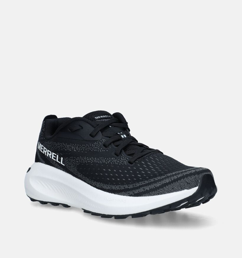 Merrell Morphlite Zwarte Wandelschoenen voor dames (340712) - geschikt voor steunzolen