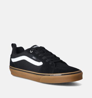 Vans Authentic Low Sneakers Suede/Canvas Black/Gum