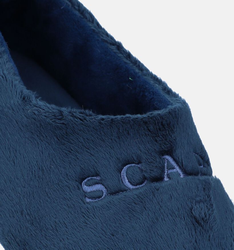 Scapa Pantoufles fermées en Bleu foncé pour femmes (332656)