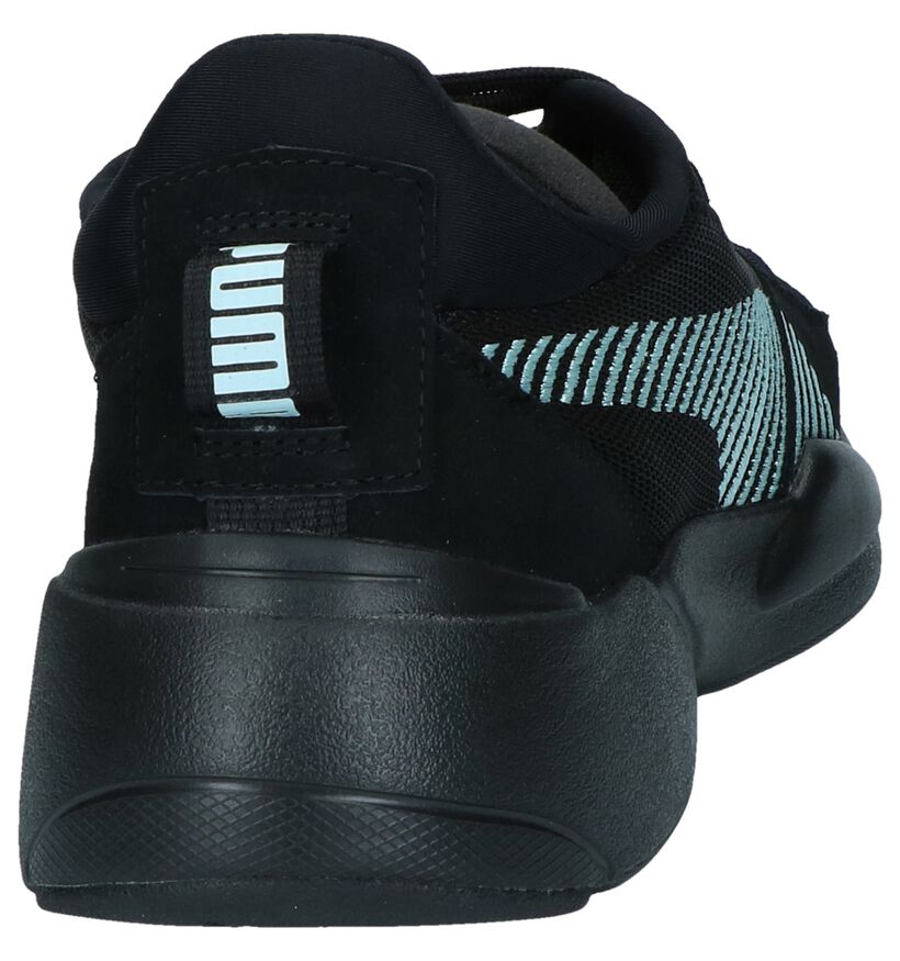 Puma Baskets basses en Noir en textile (239360)