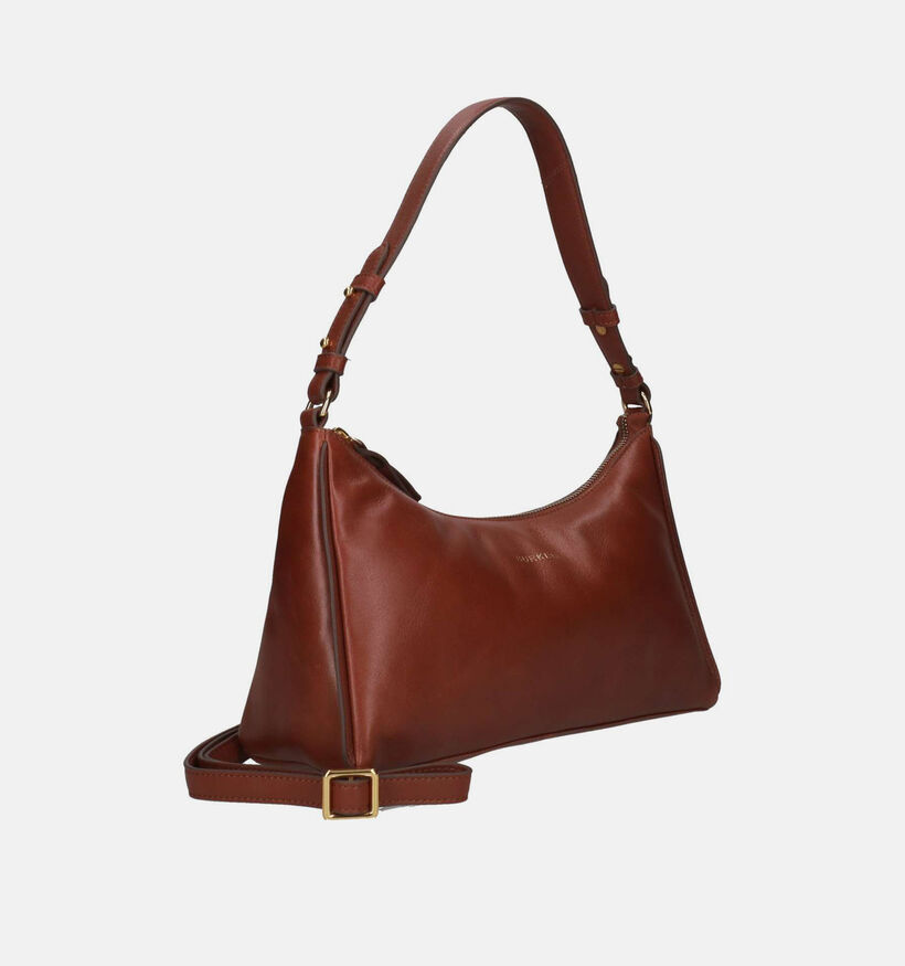 Burkely Fine Florence Cognac Schoudertas voor dames (380448)